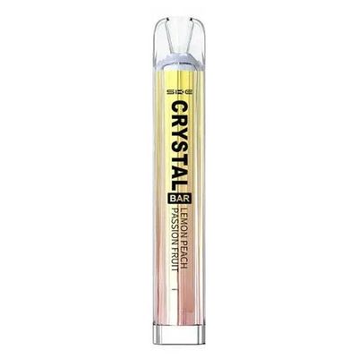 CRYSTAL BAR | Lemon Peach Passionfruit | Pack Of 10