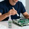 Motherboard Cleaner Liquid 100ml 250ml | PCB Motherboard Cleaning Agent Mobile Phone Computer Appliance Repair Solution Adhesive Dust Removal Formula | Professional Circuit Care For Electron view 2
