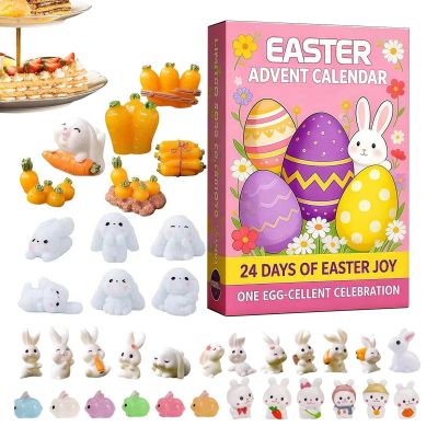 Easter Countdown Calendar | Spring Souvenir Collectable Decorative Calendar Rabbit Theme Countdown Calendar | Family Friends Adults Living Room Dining Room