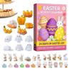 Easter Countdown Calendar | Spring Souvenir Collectable Decorative Calendar Rabbit Theme Countdown Calendar | Family Friends Adults Living Room Dining Room view 1