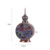 12ml Vintage Perfume Bottle,Arab Style Essential Oils Dropper Bottle,Portable Cosmetic Container,Crystal Perfume Container(Bronzing) view 2