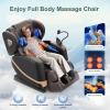 2025 Upgrade Massage Chair, Full Body Massage Chair with 10 Fix Points, Heating, Foot Massage, Auto Modes, Bluetooth Speaker, Touch Screen Controller, Zero Gravity Home Office view 2