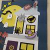 Lodoot 2023 Halloween Advent Calendar for 31 Days Hanging Countdown Calendars with Pendant for Home Door Wall Decoration view 3
