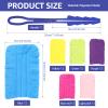 12Pcs Reusable Duster Refills 6 Vibrant Colors Hand Fluffy Duster Refills Washable Soft Polyester Dust Pads with Handle for Cleaning Window Sofa Table Floor 7.2x4.7 Inches view 2