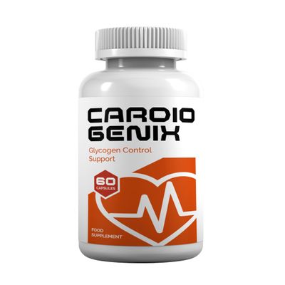 Cardio Genix, 60 Capsules, 1 Capsule per Serving, 60 Servings, Vegan and Gluten Free