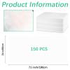 150 Pcs Disposable Massage Table Sheets 31" x 71", Non-Woven Disposable Bed Sheets for Massage Table Cover Breathable SPA Bed Cover for Spa, Massage, Beauty, Tattoos, Travel view 2