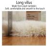 Pure Wool Fleece Cushion for Wheelchairs, Cars, and Home Use - Super Soft, Genuine Medical Sheepskin view 2