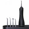 Cordless Water Flosser, Professional Cordless Water Flosser for Teeth, 330ML Rechargeable Dental Flosser, IPX7 Waterproof, 4 Tips, 3 Modes, Black view 1