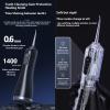 Cordless Water Flosser, Professional Cordless Water Flosser for Teeth, 330ML Rechargeable Dental Flosser, IPX7 Waterproof, 4 Tips, 3 Modes, Black view 3