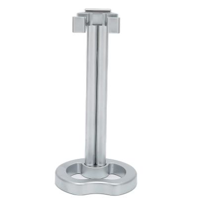 Cryfokt Stainless Steel Safety Barber Straight Blade Barber Straight Blade Razor Stand Holder Elegant Storage Solution for Men Shaving Brush Drying Stand for Men's Shaving Accessories