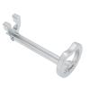 Cryfokt Stainless Steel Safety Barber Straight Blade Barber Straight Blade Razor Stand Holder Elegant Storage Solution for Men Shaving Brush Drying Stand for Men's Shaving Accessories view 2