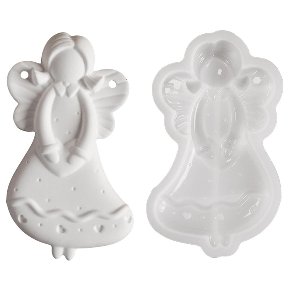 XuQiZZpp Versatile Silicone Figurine Angelic Mould Craft Supplies Accessory for Finger Training and Stress Relief Daily Use