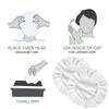 Shampoo Caps No Rinse 3 Pack Microwavable Waterless Shampoo Caps Hair Wash Cap for Elderly, Disabled and Bedridden Patients view 4