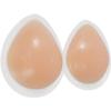 MAUXpIAO One Pair of Self-Adhesive Triangle Silicone Breast Shapes Triangle Silicone Breasts False Breast Breast Shape Mastectomy Prosthesis Breast/B/One Pair of 600g view 2