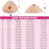 MAUXpIAO Bra Inserts Pads Silicone Breast Prostheses False Breasts Breast Enhancer Bra Push-up Pads for Bikini Swimsuit Mastectomy Prosthesis Women's/B/5XL view 2