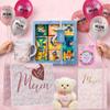 Mum Gifts for Birthday or Mothers Day with 9pk Coffee Gift Set with Mug, Mom Teddy, Best Mum Ever Badge & Balloon & Note Book Valentine or New Mum Gift Set view 2