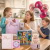 Mum Gifts for Birthday or Mothers Day with 9pk Coffee Gift Set with Mug, Mom Teddy, Best Mum Ever Badge & Balloon & Note Book Valentine or New Mum Gift Set view 4