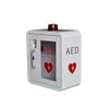Wall-Mounted AED Defibrillator Storage Cabinet with Key Lock and Alarm, Steel First Aid Box for Emergency Use in Homes, Nursing, Buses, and Public Places view 3