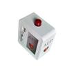 Wall-Mounted AED Defibrillator Storage Cabinet with Key Lock and Alarm, Steel First Aid Box for Emergency Use in Homes, Nursing, Buses, and Public Places view 4