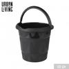 Bucket with Handle 10 Litre Black Polypropylene Utility Bucket Cleaning Bucket Mopping Pail Household Garden view 2