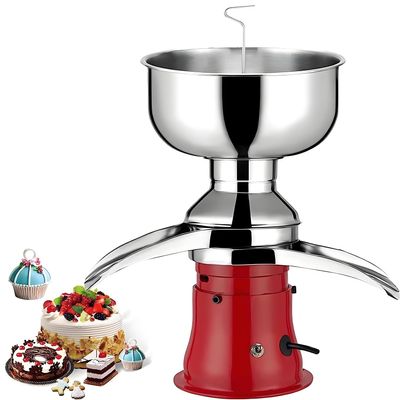 Electric Milk Cream Separator Machine, 50 L/h Stainless Steel Centrifugal for Homemade Cream and Skim Milk