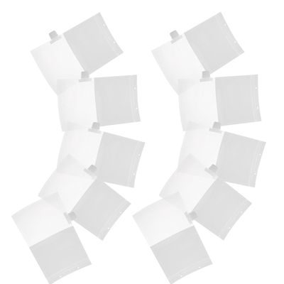 TOYANDONA Dehumidifier Bags Plastic Pouches Hanging Reusable 15pcs with Hanging Holes Compact and Portable Storage Solution for Home and Wardrobe Moisture Control for Travels and Small
