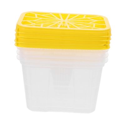 ARTSEWPLY 4pcs Moisture Absorbers Box for Wardrobes and Cabinets Reusable Plastic Water Absorber Container with Robust Construction Compact and Versatile Dehumidifier for Home Indoor Use