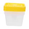 ARTSEWPLY 4pcs Moisture Absorbers Box for Wardrobes and Cabinets Reusable Plastic Water Absorber Container with Robust Construction Compact and Versatile Dehumidifier for Home Indoor Use view 1