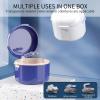 False Teeth Container Denture Bath Cup, Retainer Holder, Invisible Braces Soaking Storage Box hygienic Portable Compact Travel Friendly | Extended Care Usage Scenario for Overnight Soaking Journeys view 4