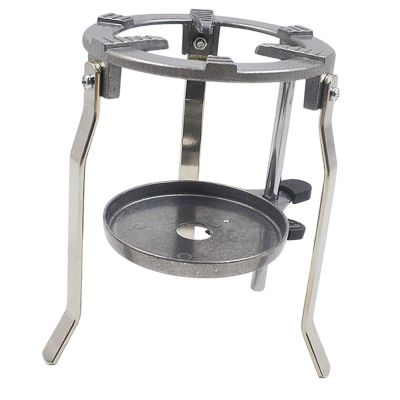 Allayu Chemistry Heating Support Stand Lab Burner Tripod Adjustable Portable for Laboratory Tripod Holder and Equipment Laboratory Liftable Adjustable Portable