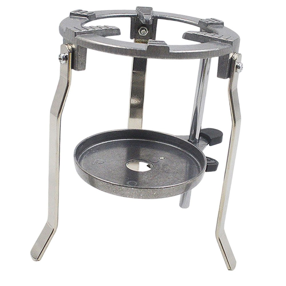 Allayu Chemistry Heating Support Stand Lab Burner Tripod Adjustable Portable for Laboratory Tripod Holder and Equipment Laboratory Liftable Adjustable Portable