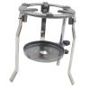 Allayu Chemistry Heating Support Stand Lab Burner Tripod Adjustable Portable for Laboratory Tripod Holder and Equipment Laboratory Liftable Adjustable Portable view 1
