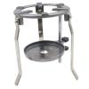 Allayu Chemistry Heating Support Stand Lab Burner Tripod Adjustable Portable for Laboratory Tripod Holder and Equipment Laboratory Liftable Adjustable Portable view 3