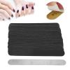 100 Pcs Replacement Nail File Strip Kit, Disposable Nail Abrasive Files, Stainless Steel Nail File Base Plate with Sticky, Professional Nail Repair Supplies for Salon and H view 2