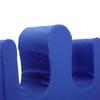 Acouto Patient Turning Device PU Leather U Shaped Bedridden Elderly Paralyzed Patient Nursing Turn Over Pillow with Strap 13cm Blue of Density Is Which and of Soft foam Is (Blue) view 2