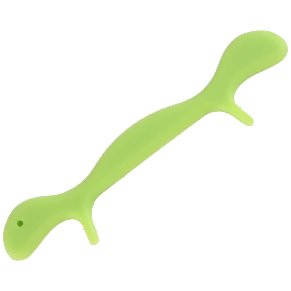 Angoily Silicone Oral Exerciser and Lip Trainer Smile Corrector Mouth Slimmer Shaper Facial Exercise Tool for Speech Stutter Therapy and Anti-wrinkle Beauty Green