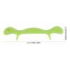 Angoily Silicone Oral Exerciser and Lip Trainer Smile Corrector Mouth Slimmer Shaper Facial Exercise Tool for Speech Stutter Therapy and Anti-wrinkle Beauty Green view 2