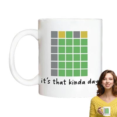 Coffee Mugs for Word Lovers Microwavable Creative Drinking Cup
