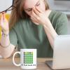 Coffee Mugs for Word Lovers Microwavable Creative Drinking Cup view 3