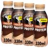Chocolate Flavoured Protein Milkshake 330ml Shaken-udders (4x330ml) view 1