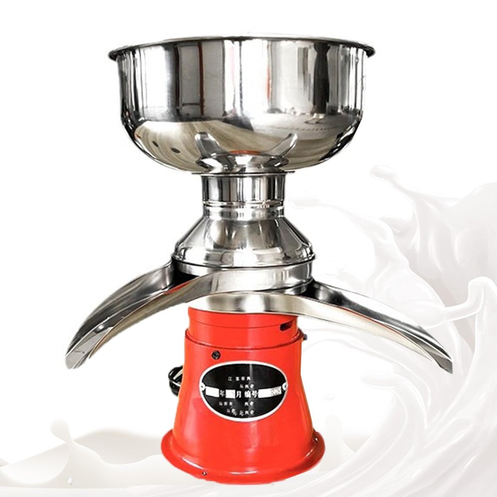Electric Milk Cream Separator, 5L Stainless Steel Skimmer, 9500 RPM Efficient for Dairy Products, Ideal for Home and Commercial Use