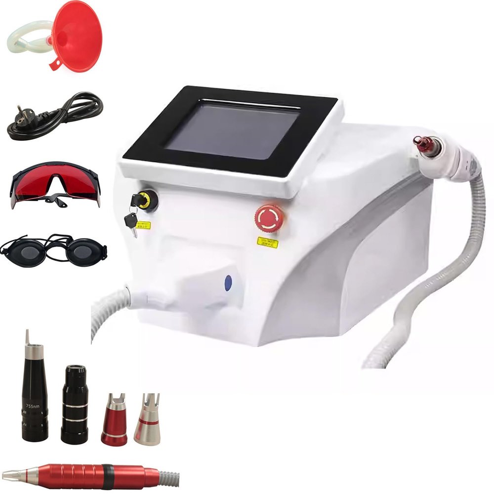 Portable Eyebrow Tattoo Removal Device with Picosecond Pulse Technology for Professional and Home Use