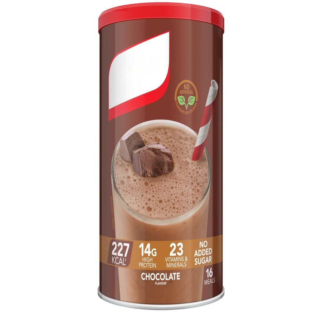 Meal Shake - This Flavoured Shake Is High In Protein And Fibre - Contains 23 Vitamins And Minerals - No Added Sugar - 227Kcal, And Contains 16 Meals (Chocolate)