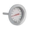 Dioche BBQ Pizza Grill Thermometer Premium Stainless Steel Cooking Temperature 0 120 for Barbecue Smoker Oven Easy Install Durable 5.4cm Diameter view 3
