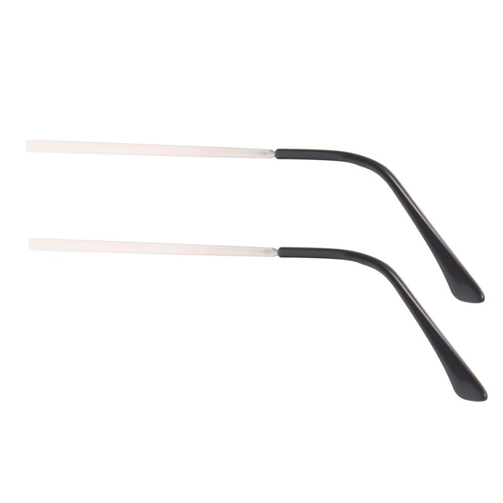 COHEALI Metal Eyeglasses Replacement Temple Pair Silver Universal Glasses Arms Legs for Eyeglasses Repair Kit Compatible Sunglasses and Spectacles