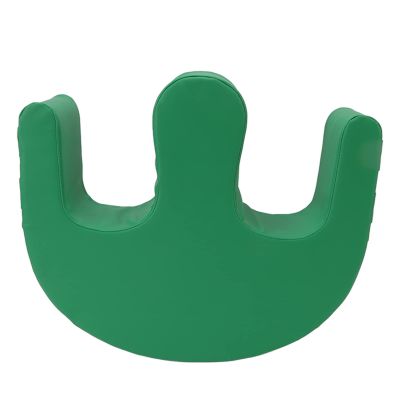 Cloimei Patient Turning Pillow 13cm Thick U Shaped Pearl Cotton PU Leather Nursing Assistant for Elderly Care and Bedridden Patients (Green)