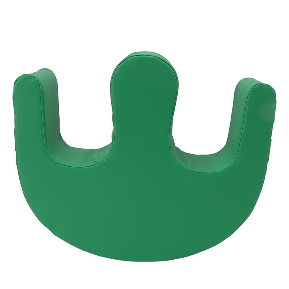 Cloimei Patient Turning Pillow 13cm Thick U Shaped Pearl Cotton PU Leather Nursing Assistant for Elderly Care and Bedridden Patients (Green)