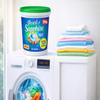 Non Bio washing Powder Family pack 5Kg bucket Powerful stain removal, Deep Clean, Fresh Linen Scent and Gentle on Skin - 125 Washes Made in UK Laundry Detergent view 3