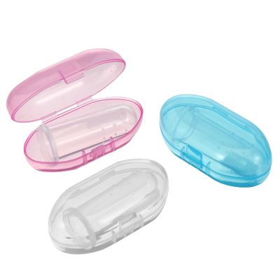 Milisten 3Pcs Baby Finger Toothbrush Set for Toddlers and Babies, Soft Silicone Material, Easy-to-Grip Design, for Home Use, Effective Teeth Cleaning and Plaque Removal