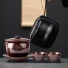 Chinese Tea Set Ceramic Tea Set, Cups, Anti-Slip, Anti-Scald view 2